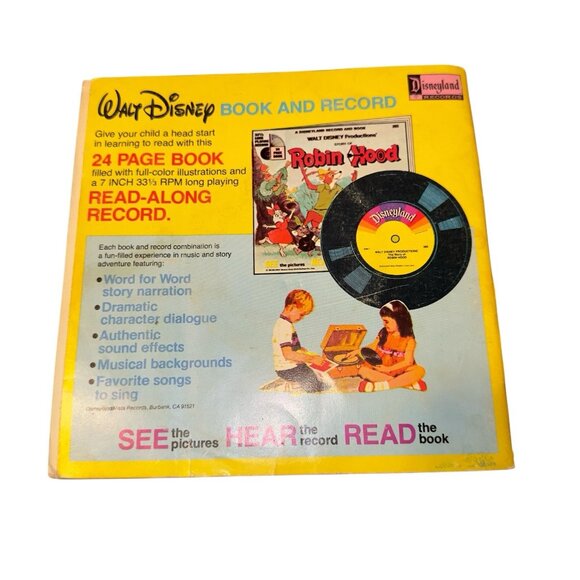 Walt Disney Cinderella Book  #308 Vintage 1977 ** BOOK ONLY ** - Picture 4 of 5